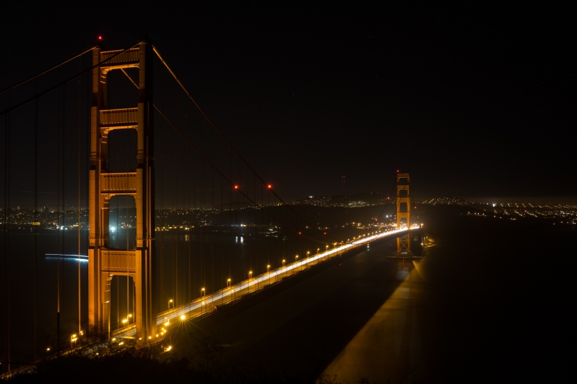 壮观的旧金山金门大桥图片