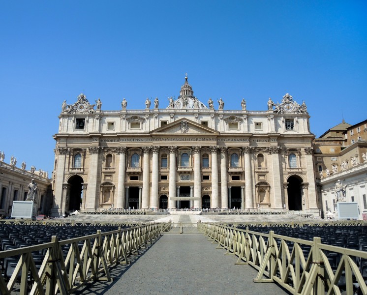 梵蒂冈建筑风景图片