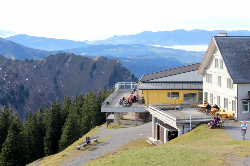 瑞士策马特峰自然风景图片