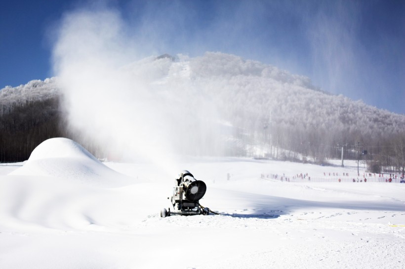 吉林长白山冬季雪景图片