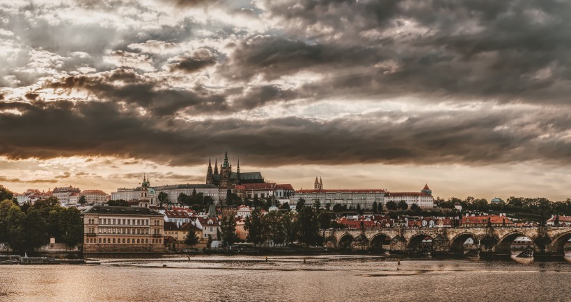 捷克布拉格建筑风景图片
