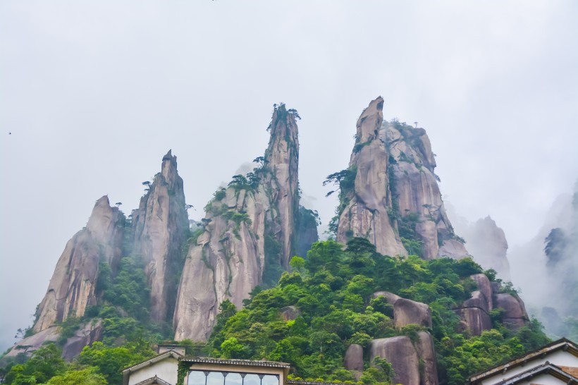 江西上饶三清山自然风景图片