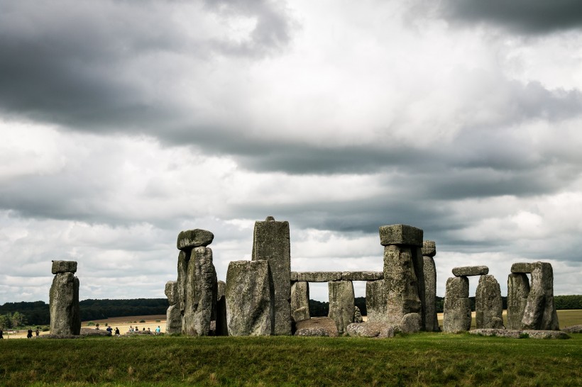 英国威尔特郡索尔兹伯巨石阵图片