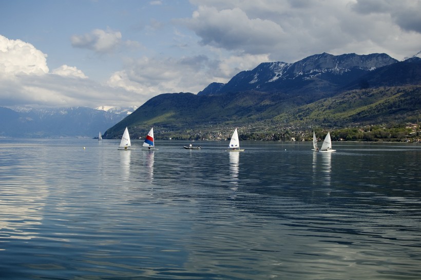风景优美的瑞士日内瓦湖风景图片