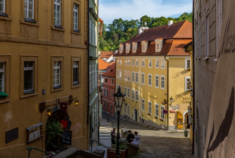 捷克布拉格老城区风景图片