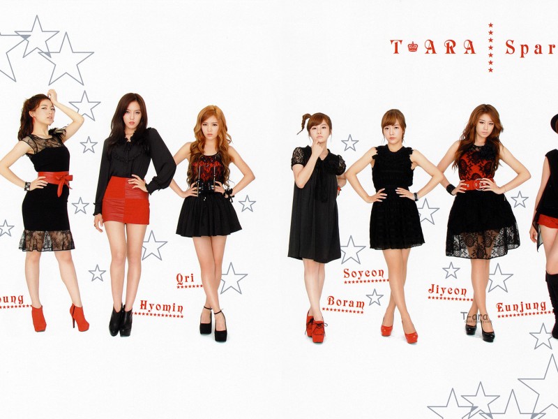 韩国美女组合t-ara图片