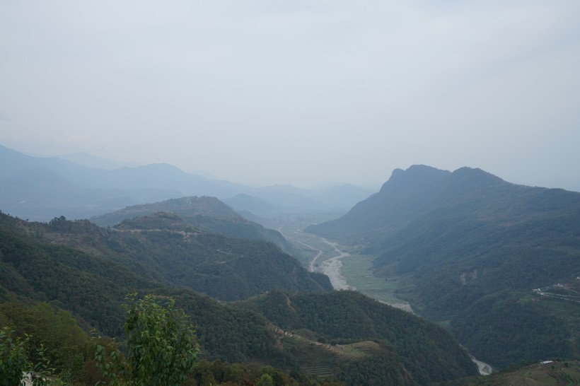尼泊尔喜马拉雅山自然风景图片