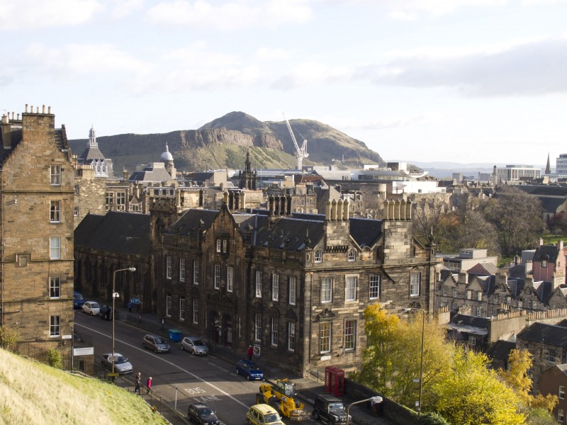 英国苏格兰爱丁堡建筑风景图片
