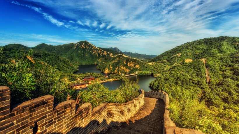 中国古代最伟大的建筑壮观的长城风景图片