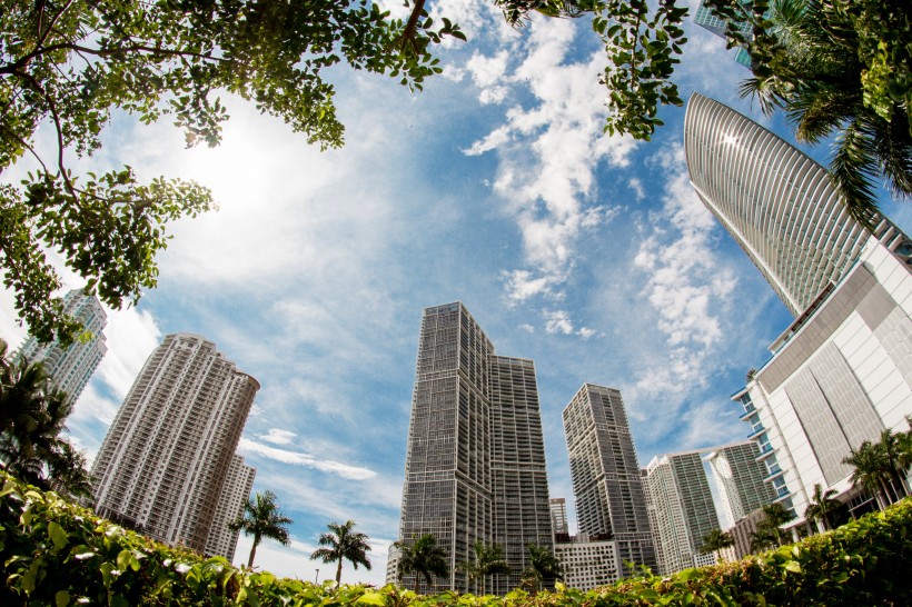 美国迈阿密建筑风景图片