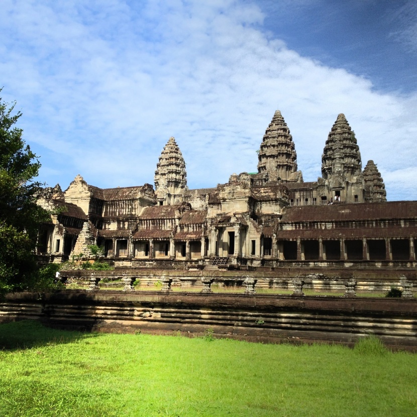 东南亚柬埔寨吴哥窟建筑风景图片