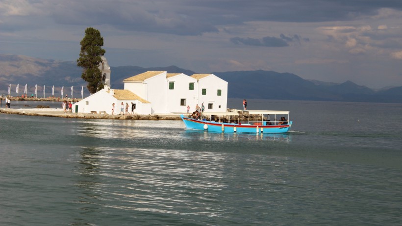 希腊科孚岛风景图片