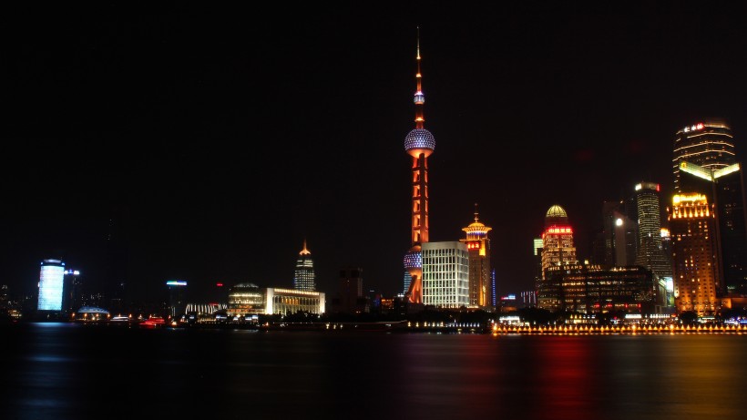 上海外滩城市风景图片