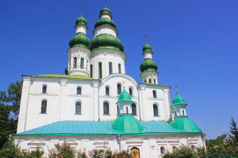 乌克兰圣索菲亚大教堂城市风景图片