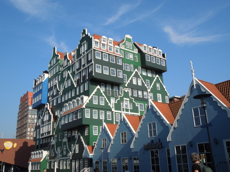 荷兰赞丹建筑风景图片