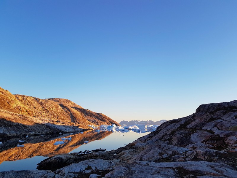丹麦格陵兰岛自然风景图片