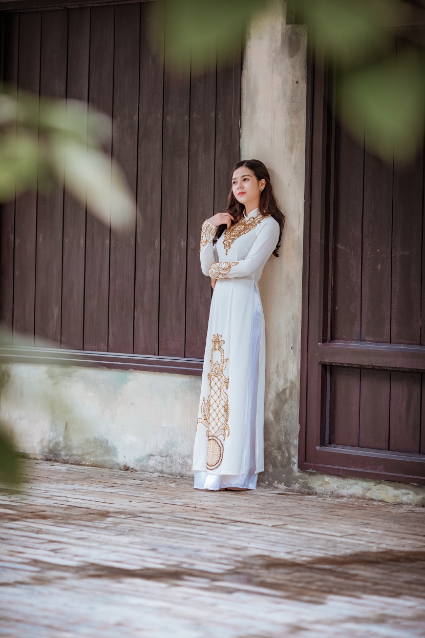 穿旗袍的泰国美女图片