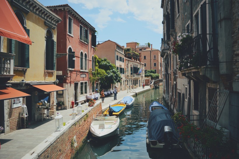 意大利威尼斯水城建筑风景图片