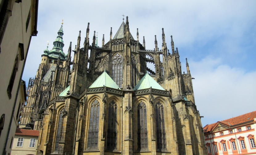 布拉格圣维特大教堂图片