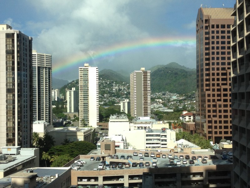 美国夏威夷檀香山风景图片