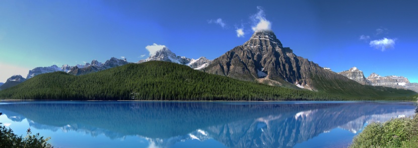 加拿大贾斯珀国家公园自然风景图片
