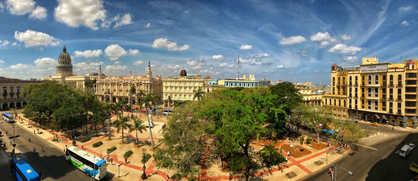 古巴首都哈瓦那建筑风景图片 