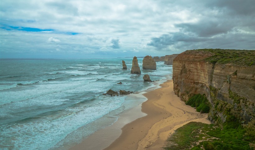 澳洲海边自然风景图片