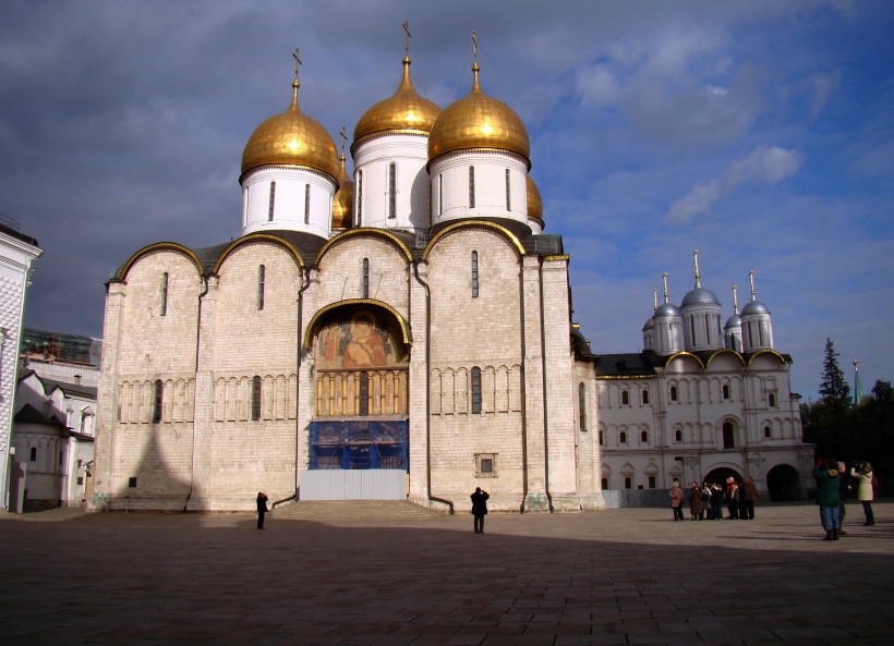 俄罗斯莫斯科克里姆林宫建筑风景图片