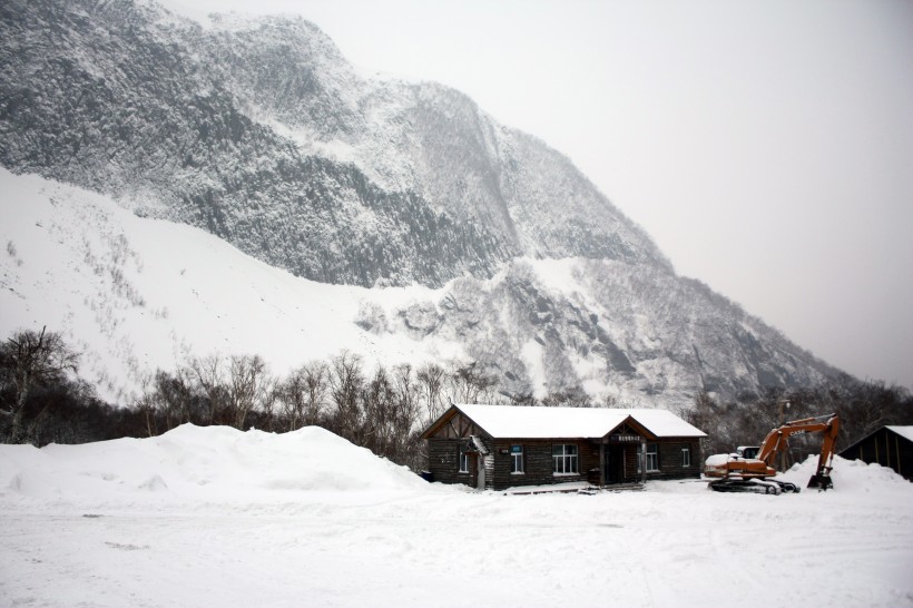 吉林长白山冬季雪景图片