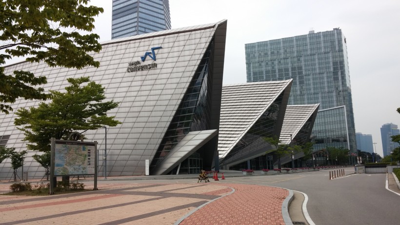 韩国仁川建筑风景图片