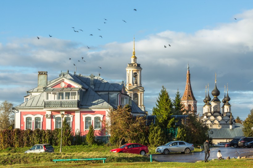 俄罗斯金环小镇建筑风景图片