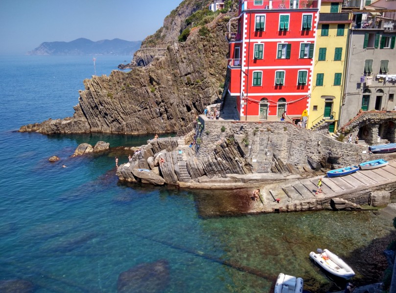 意大利五渔村建筑风景图片