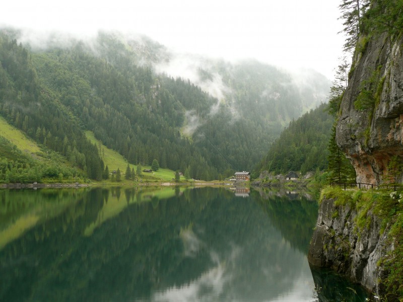 奥地利达赫斯坦山脉风景图片
