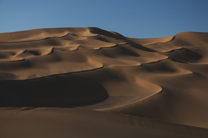 新疆库木塔格沙漠风景图片