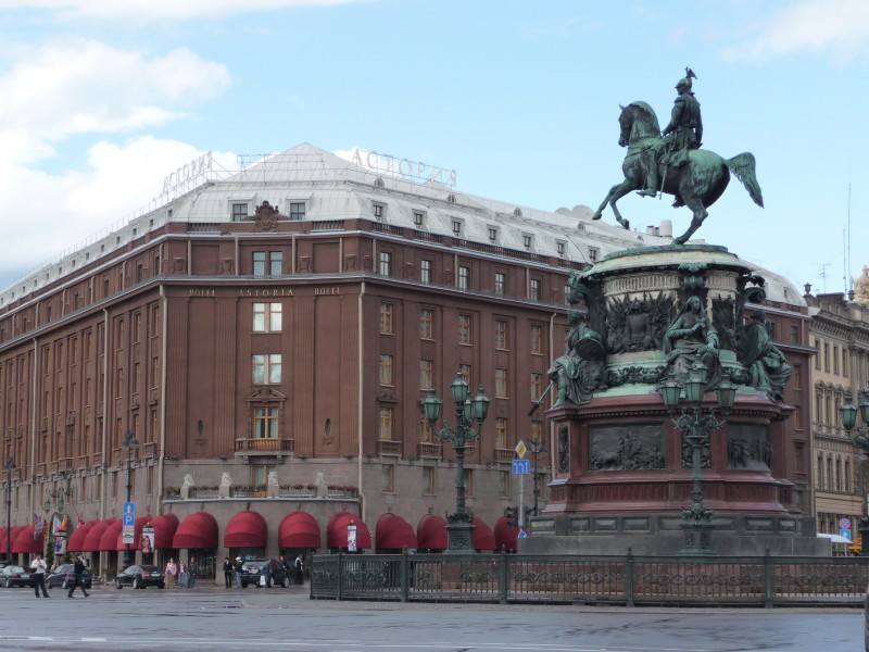 俄罗斯圣彼得堡建筑风景图片