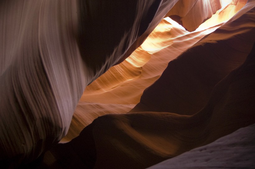 美国亚利桑那州羚羊峡谷自然风景图片