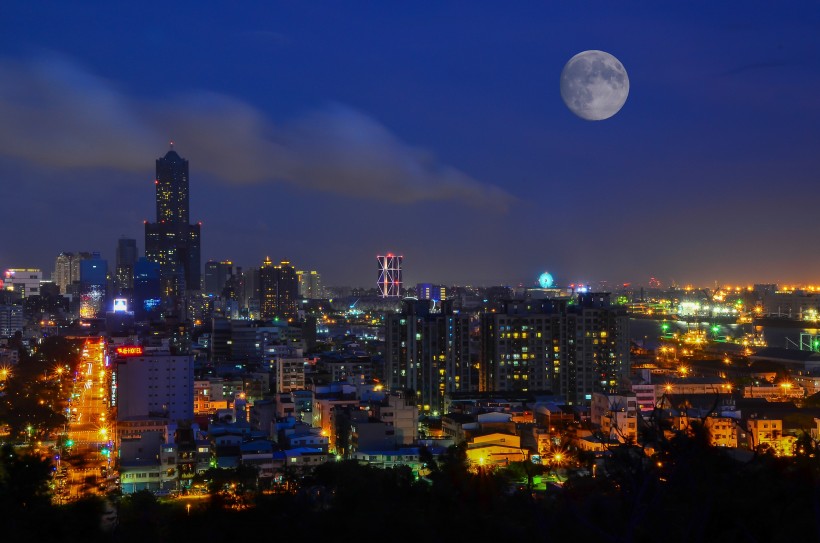 台湾高雄建筑风景图片