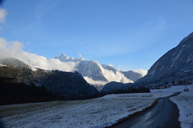 奥地利基茨比厄尔山风景图片