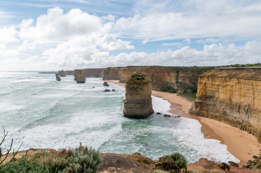 澳大利亚十二使徒岩风景图片