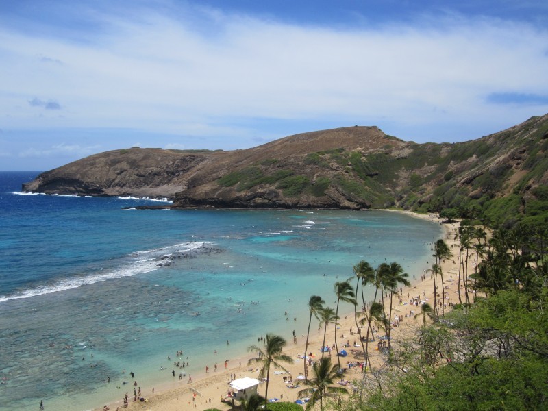 美国夏威夷自然风景图片