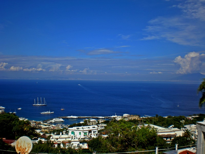 意大利卡普里岛风景图片