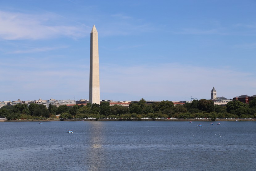 美国华盛顿纪念碑建筑风景图片
