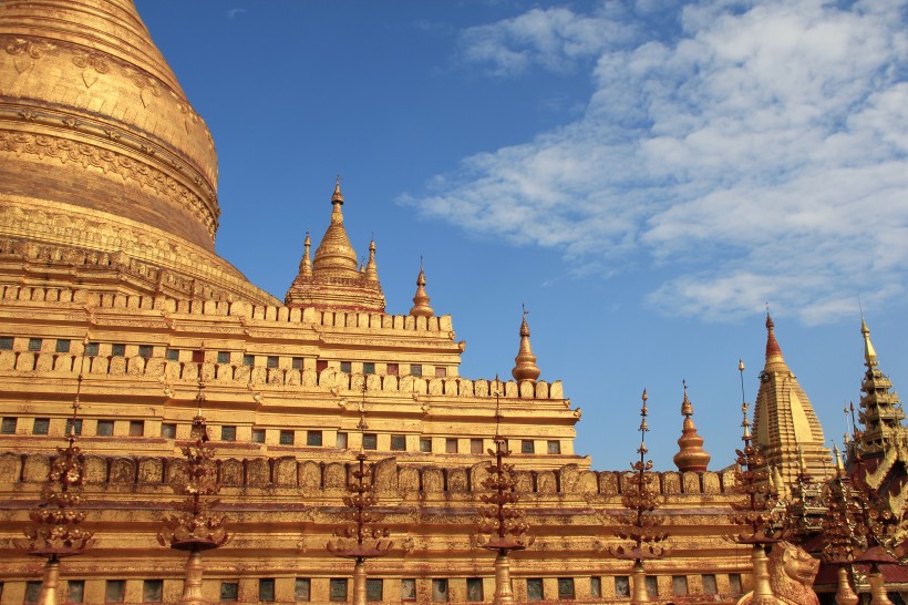 缅甸蒲甘建筑风景图片