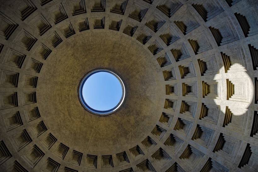 意大利罗马万神殿建筑风景图片