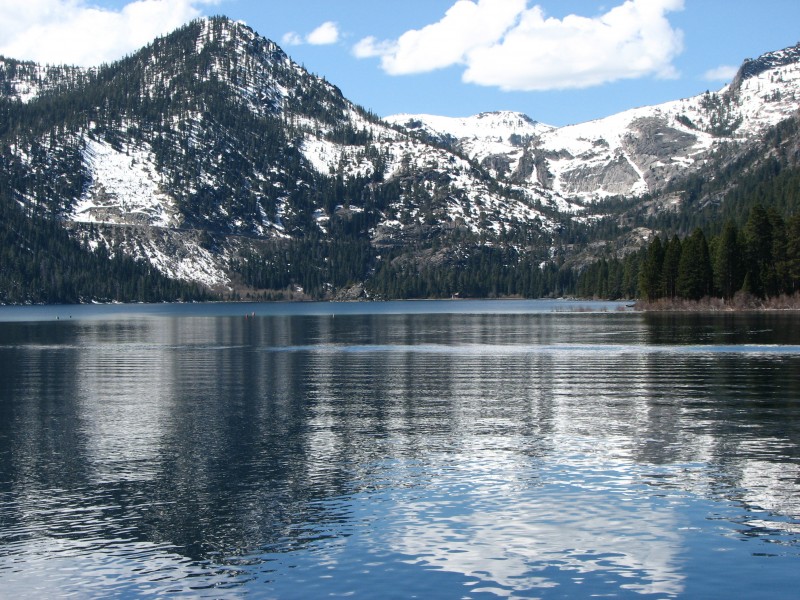 美国加利福尼亚太浩湖风景图片