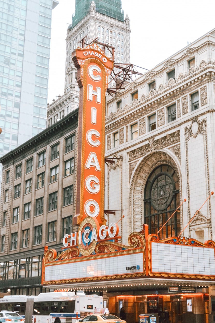 美国芝加哥剧院外部图片