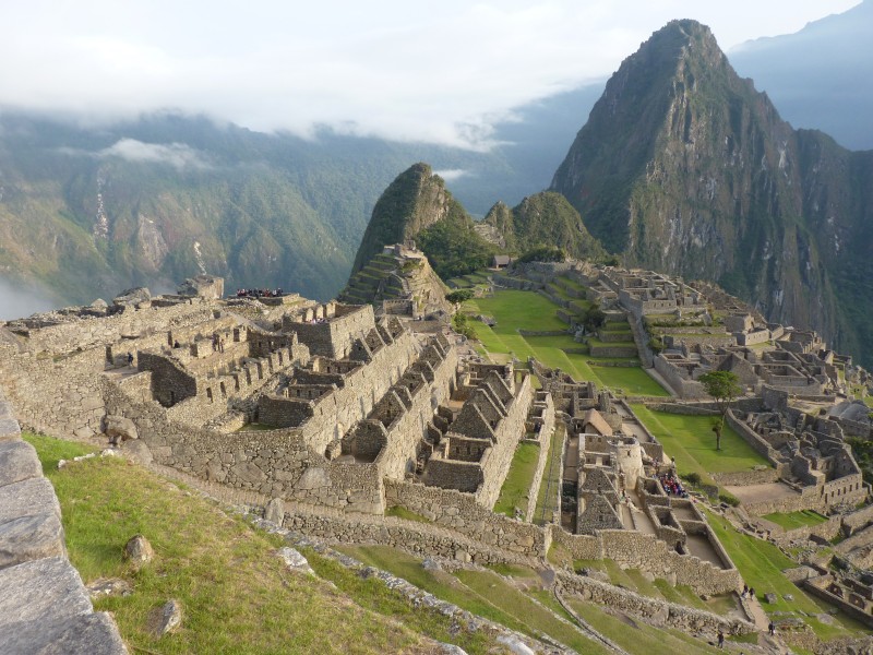 秘鲁马丘比丘印加遗迹风景图片