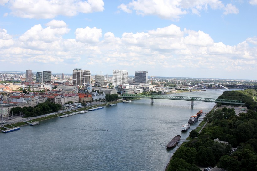 德国多瑙河风景图片