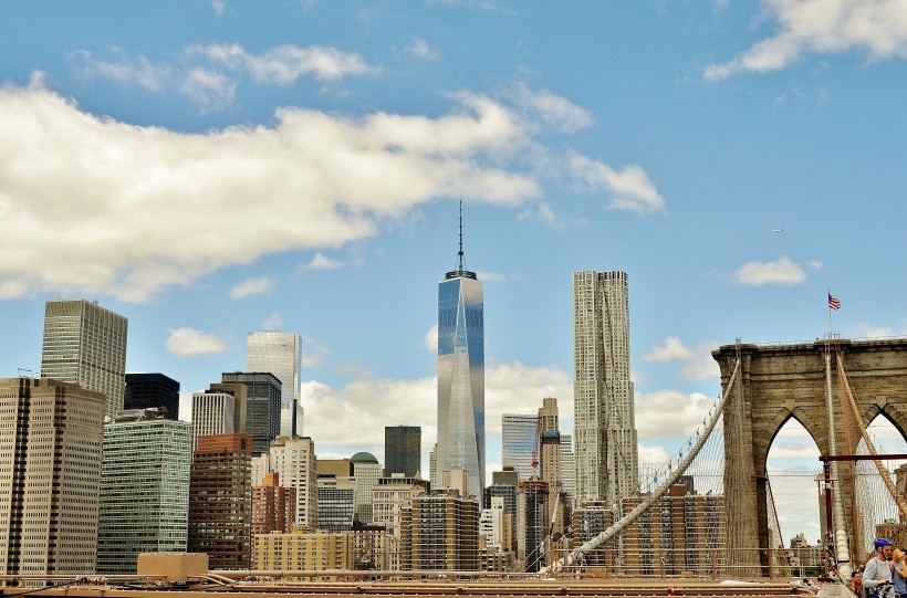 美国纽约曼哈顿建筑风景图片
