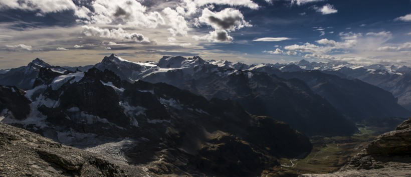 瑞士铁力士山优美自然风景图片